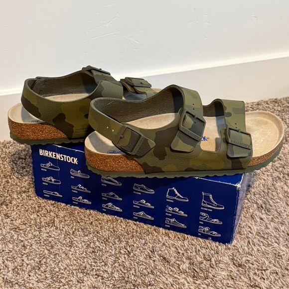 NIB Birkenstock Milano Birko-Flor sandals Size size 42 (mens 9) Retail: $123.95 main image 4